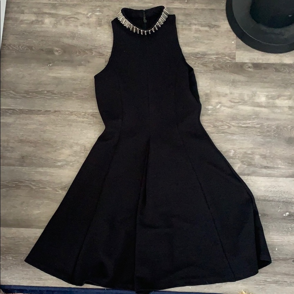 Topshop highneck dress